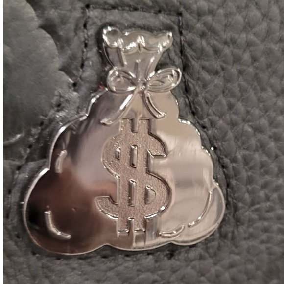 👨🏻‍🎤🎸 Gene Simmons Limited Edition “Money Bag” Leather Flap Tote 🎸👨🏻‍🎤 - Picture 7 of 16